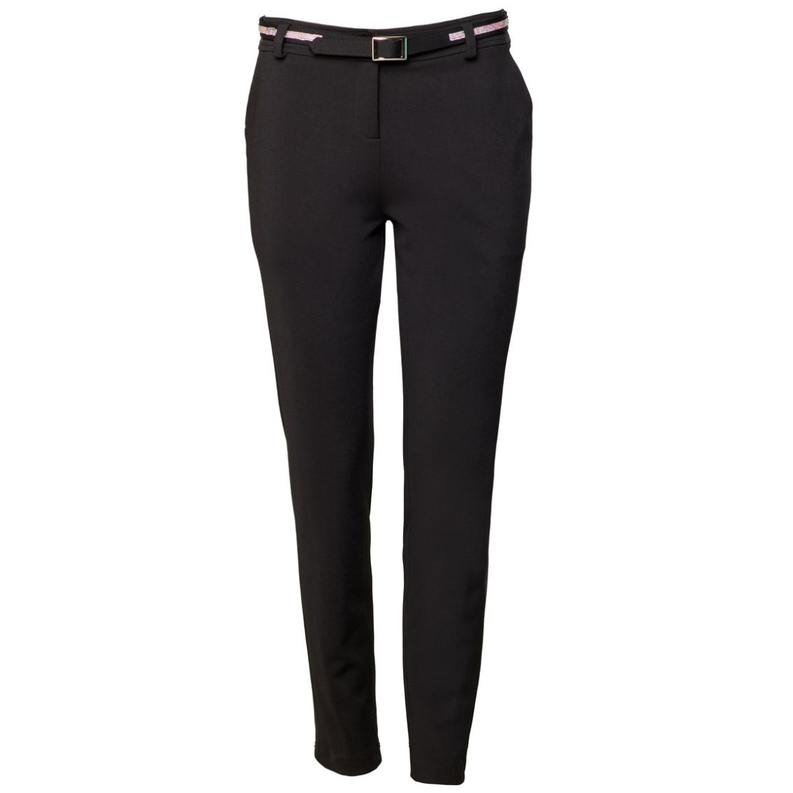 Pantalon Habillé Femme Ann Taylor - Taille 2 - Noir - Laine Mélangée - Occasion Très Bon état
