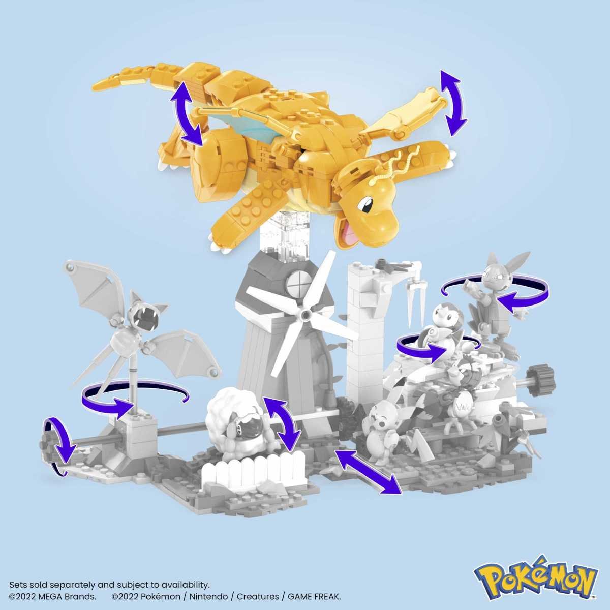 Mega Pokémon Juguete de Construcción Dragonite