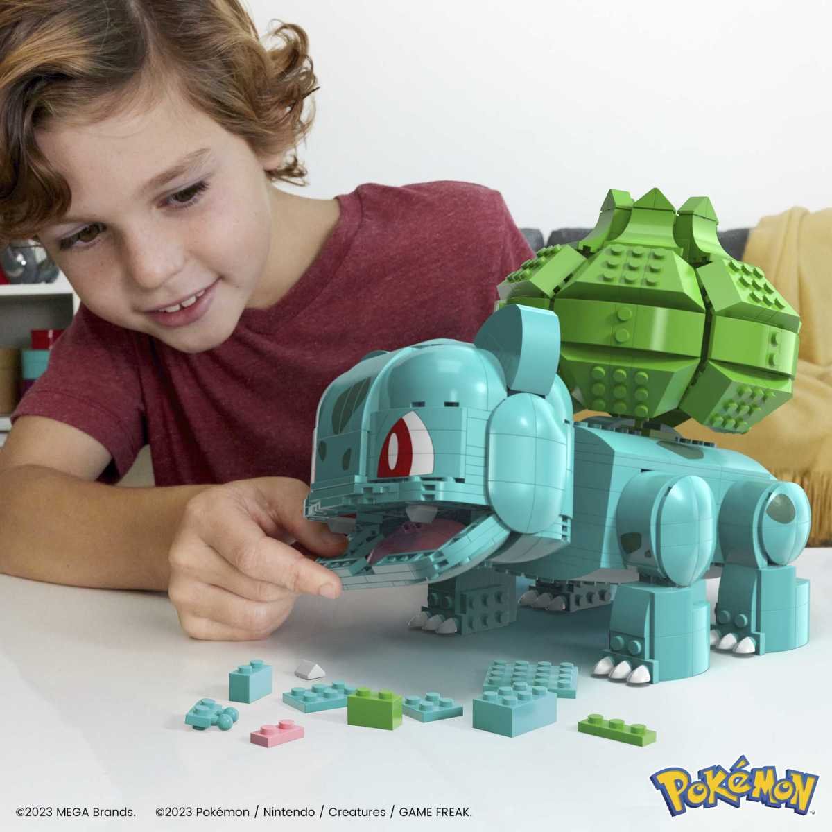 Mega Pokémon Juguete de Construcción Bulbasaur Jumbo