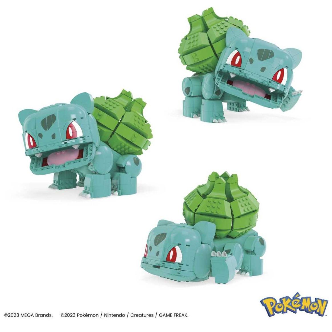 Mega Pokémon Juguete de Construcción Bulbasaur Jumbo