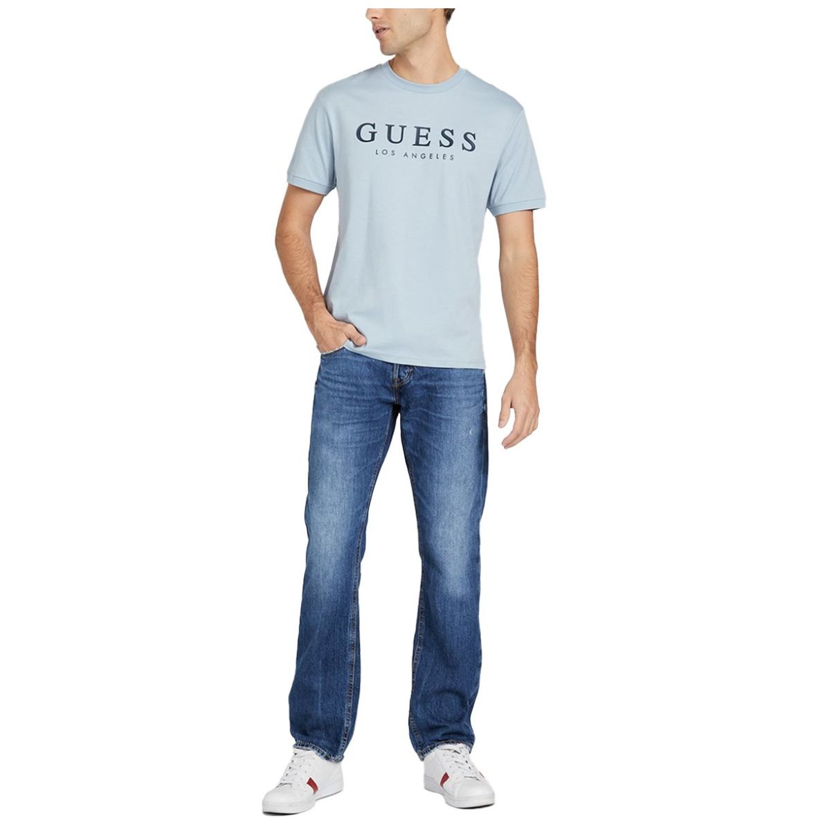 Playera Guess Manga Corta para Hombre