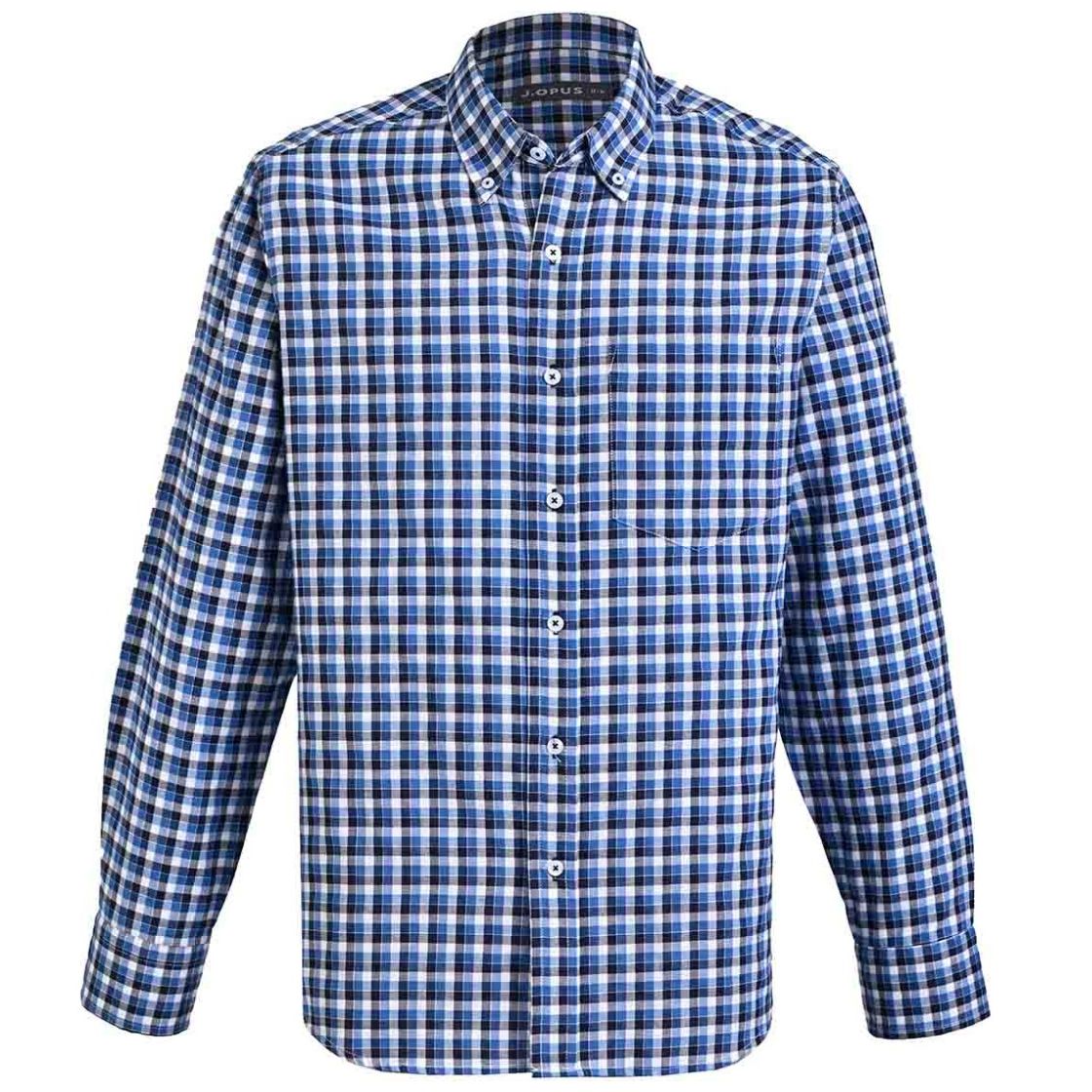 Camisa J. Opus Manga Larga Casual para Hombre