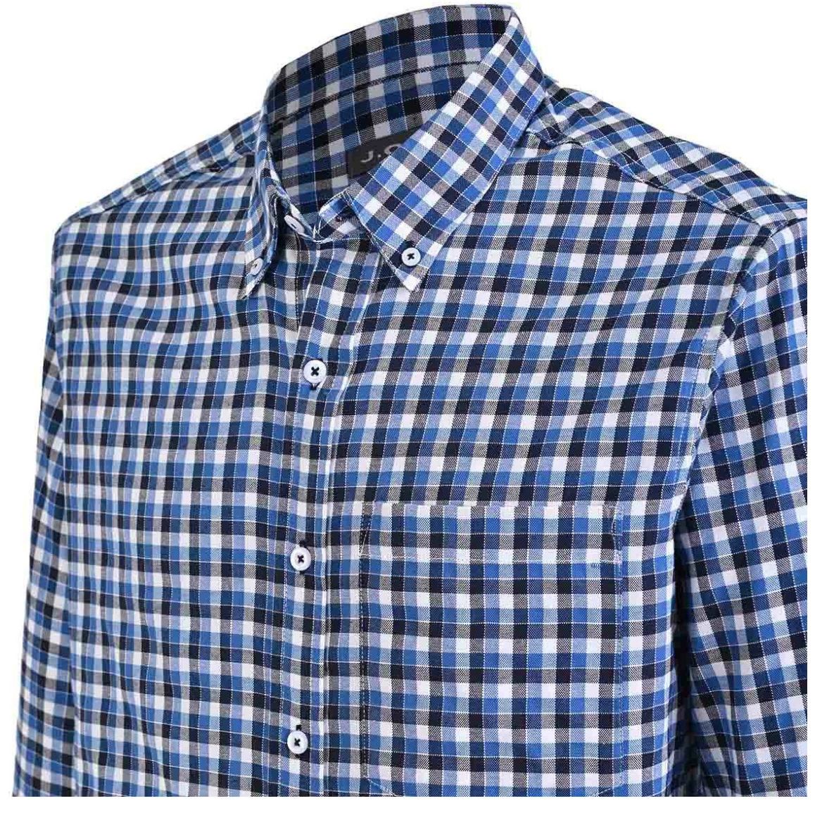 Camisa J. Opus Manga Larga Casual para Hombre