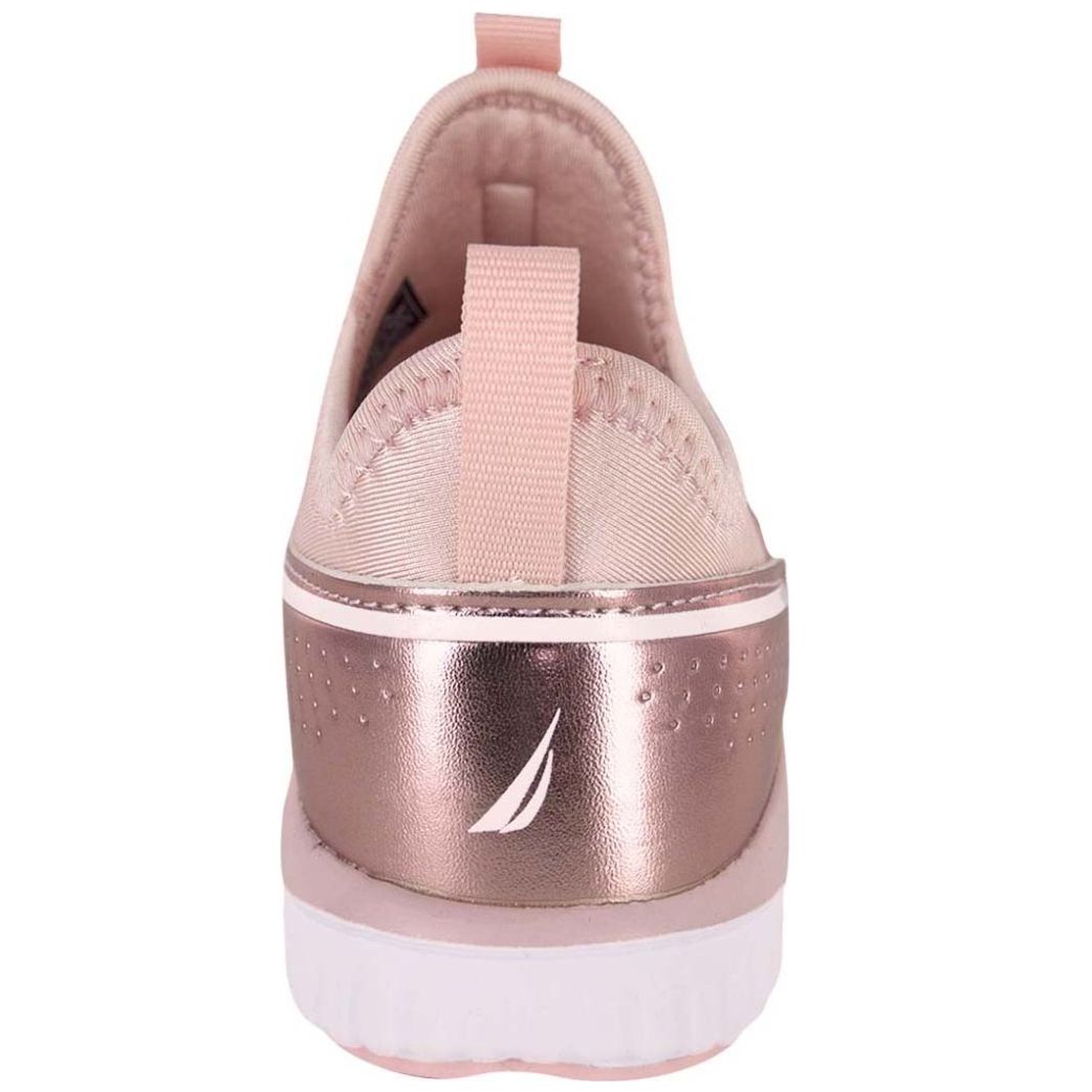Tenis Nautica con Elástico 18-21 Rosa