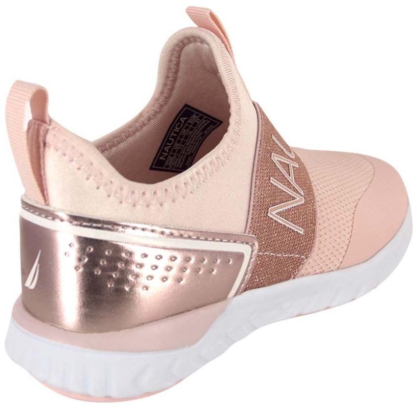 Tenis Nautica con Elástico 22-25 Rosa