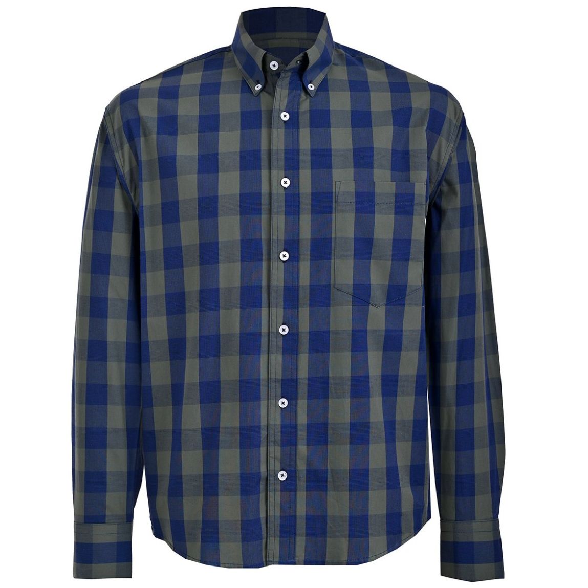 Camisa Cavalatti Manga Larga Casual para Hombre