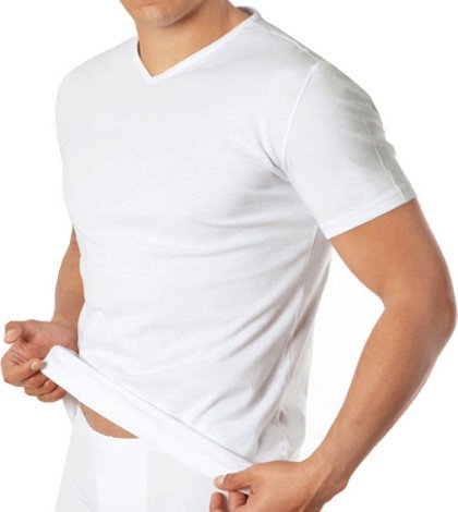 3 Pack. Playera Cuello V Skiny