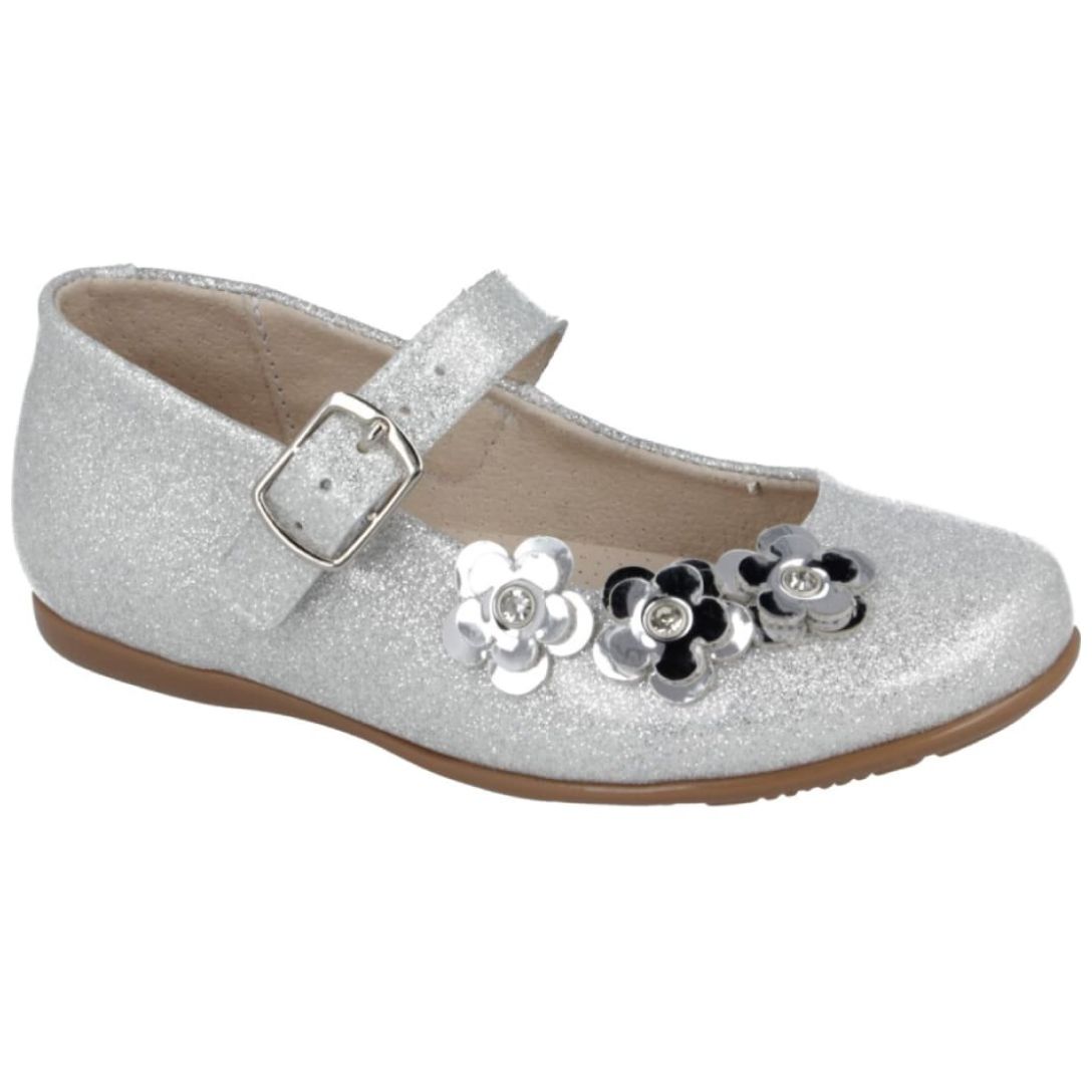 Zapato Karsten con Ajuste Hebilla 15-17 Plata