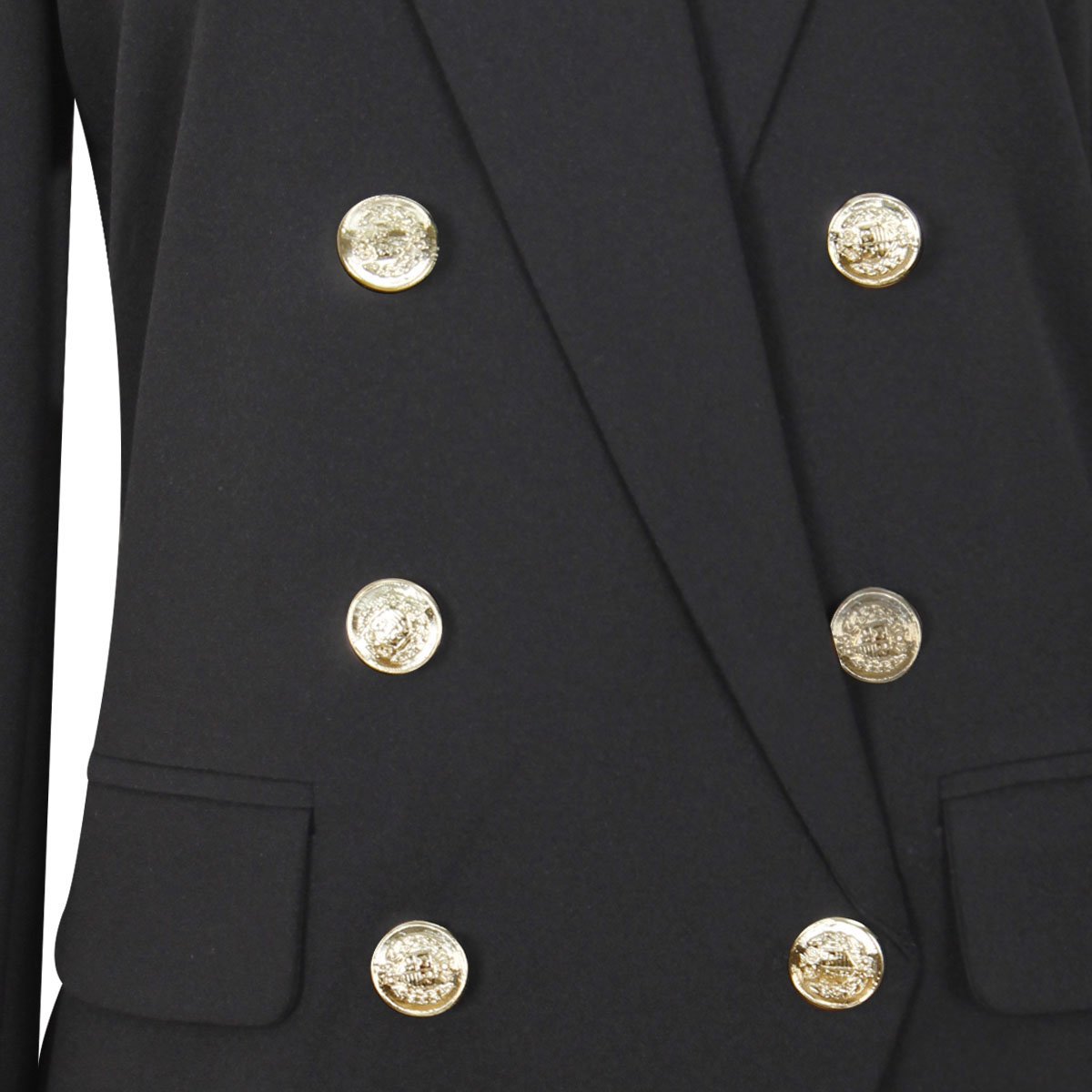 Saco Just By Basel Diseño Cruzado con Botones