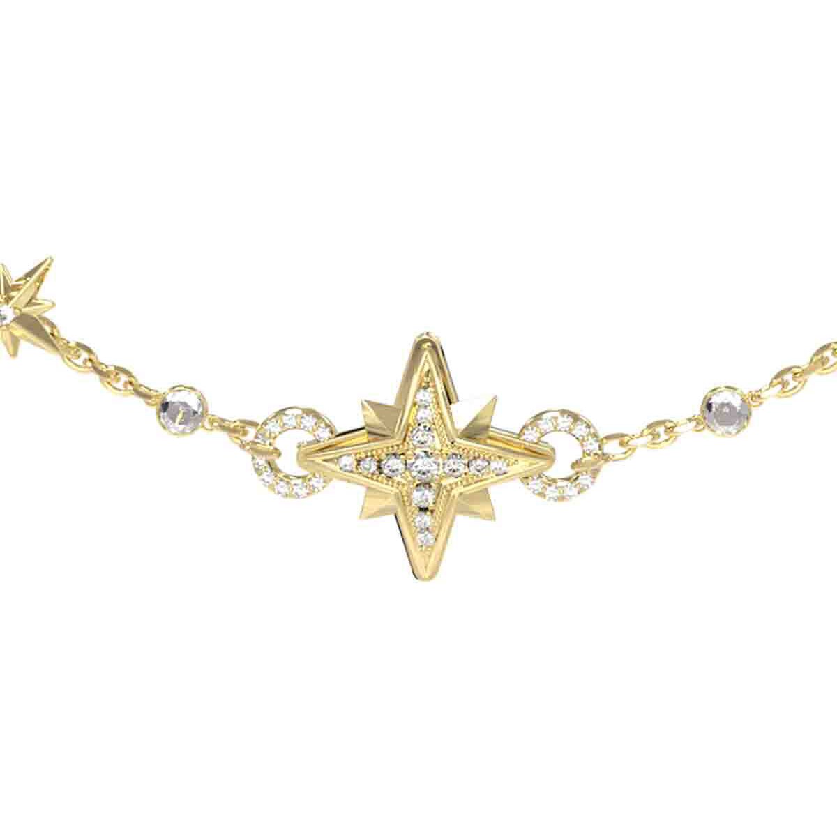 Brazalete Guess  In The Sky Dorado