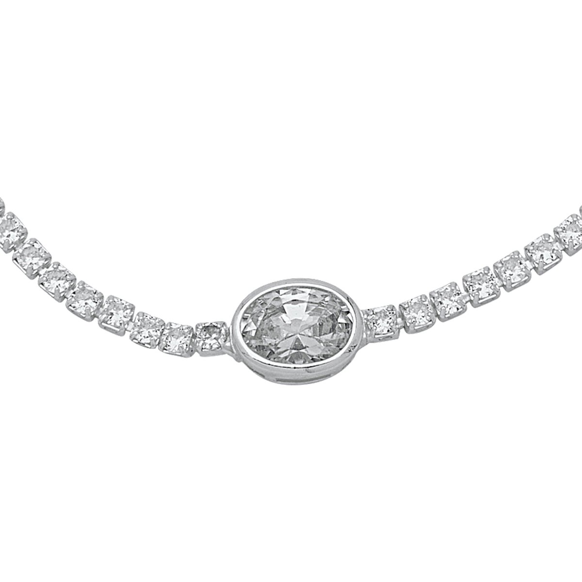 Pulsera  Anne Klein Color Plata Acabado Brillante