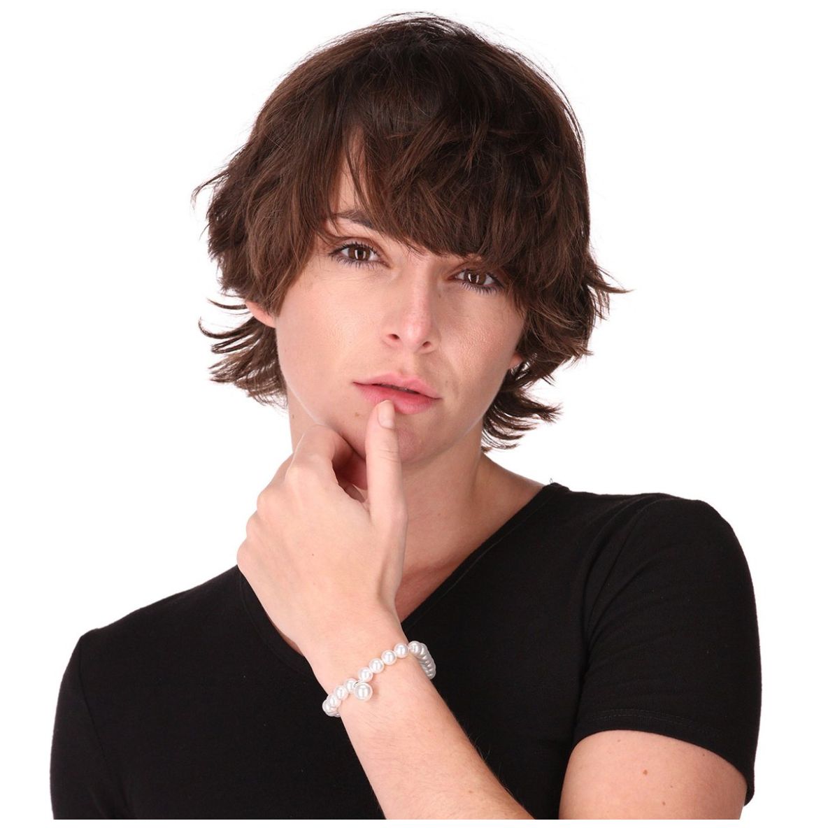 Pulsera  Youre Invited Color Plata Acabado Mate