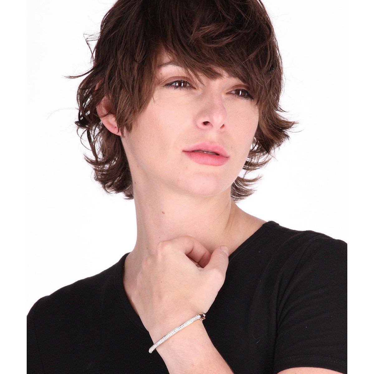 Pulsera  Youre Invited Color Rose Gold Acabado Brillante