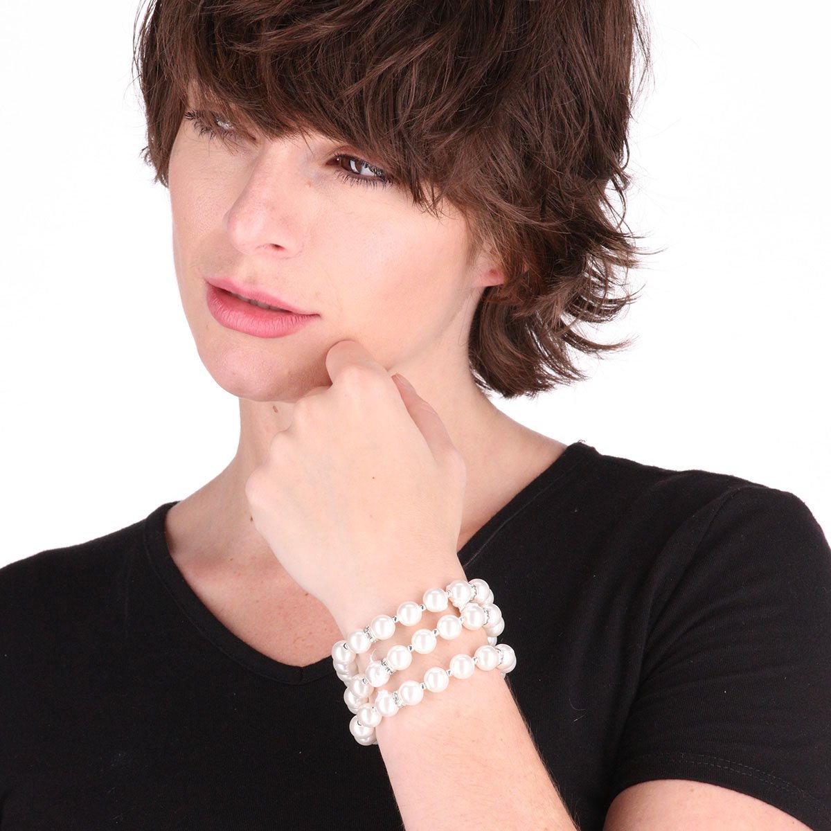 Pulsera Youre Invited Color Plata Acabado Brillante