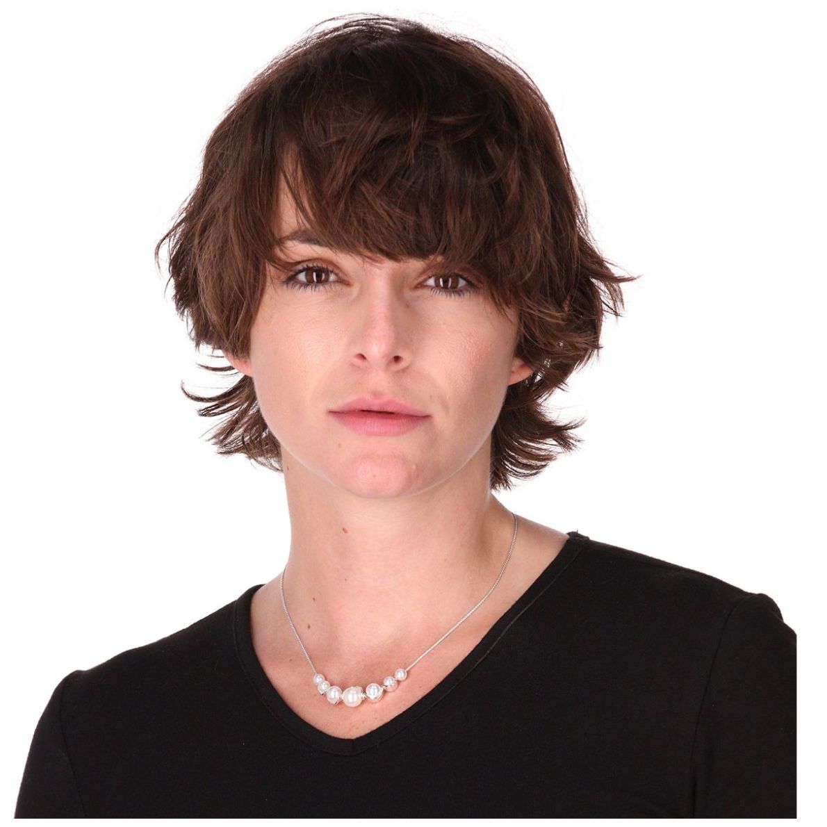 Collar Youre Invited Color Plata Acabado Mate