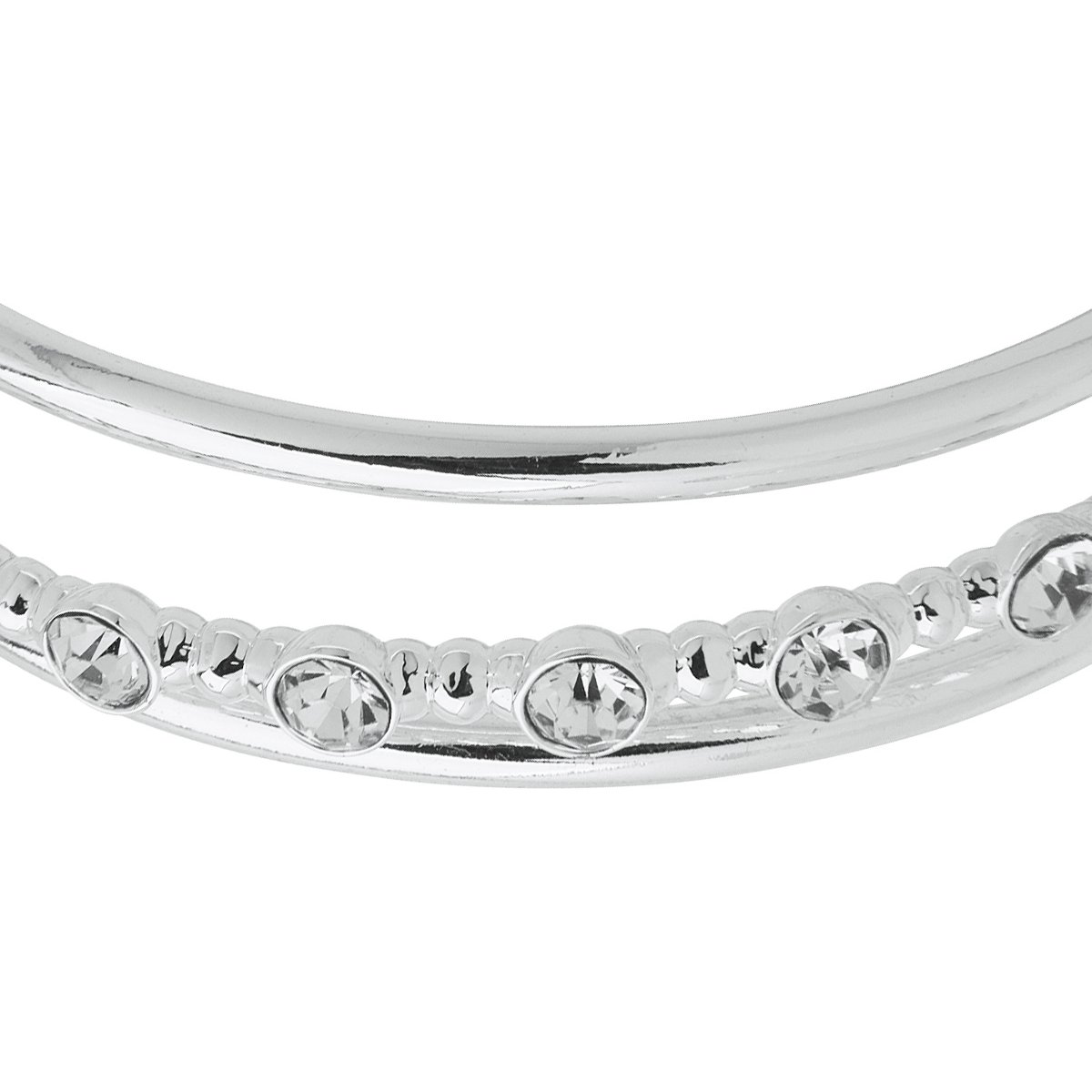 Pulsera  Nine West Color Plata Acabado Brillante