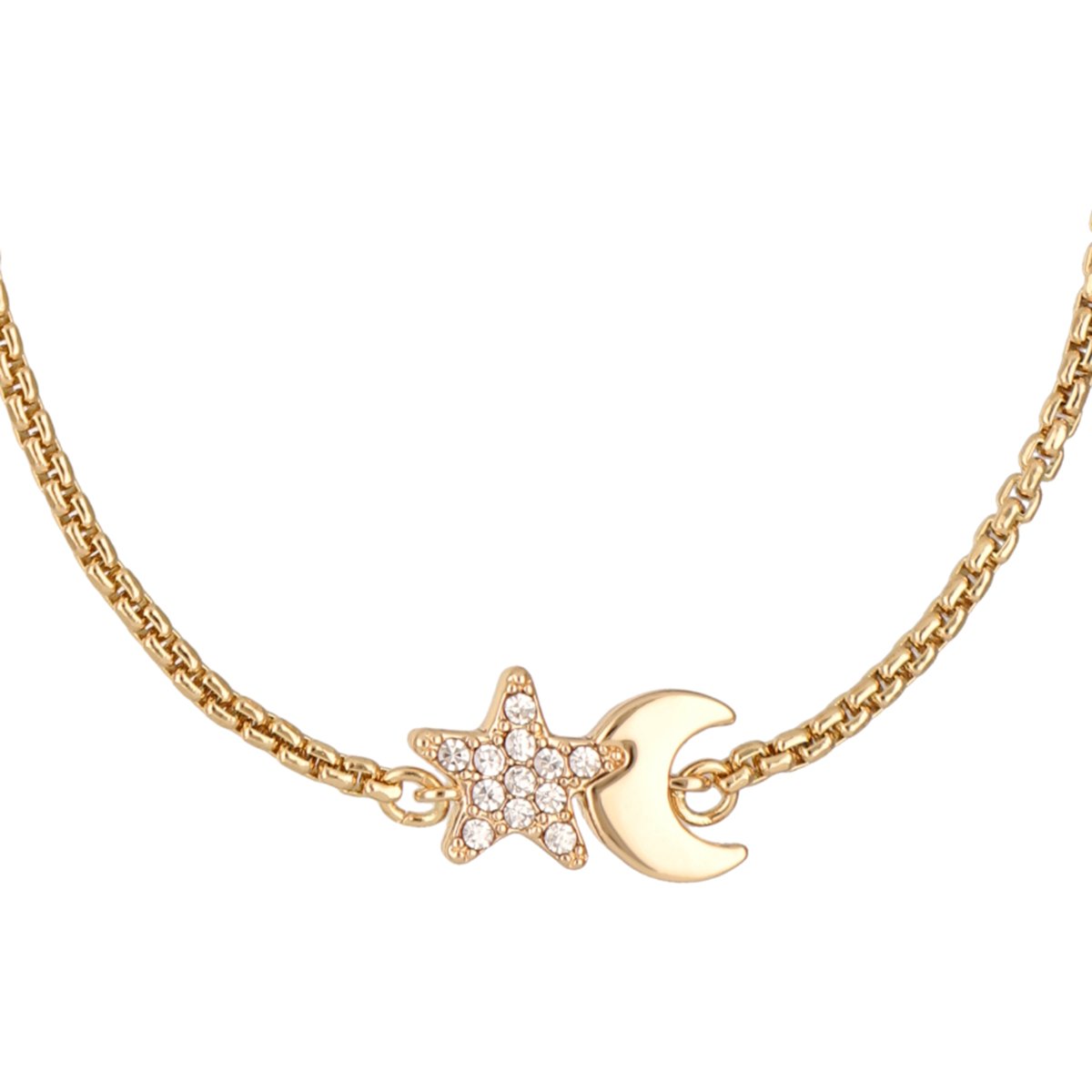 Brazalete  Dkny Color Dorado Acabado Pave