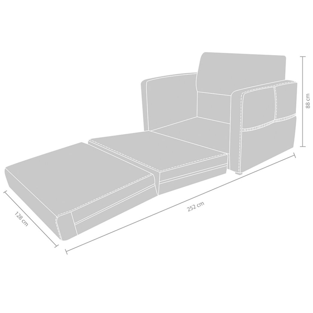 Converticama Joshua Grey Divano