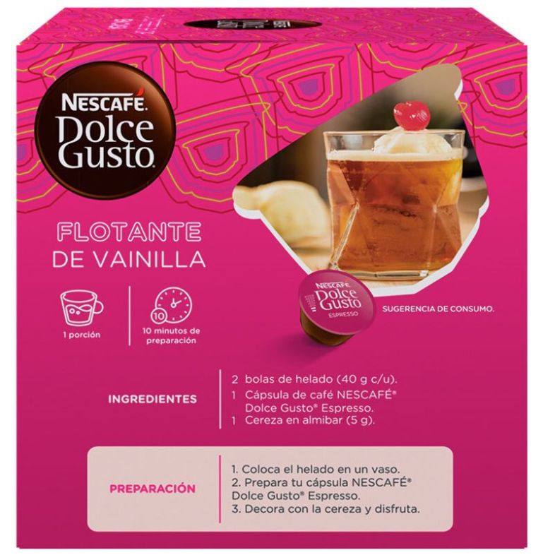 Capsulas Luneta 24 Capsulas Nescafe Dolce Gusto