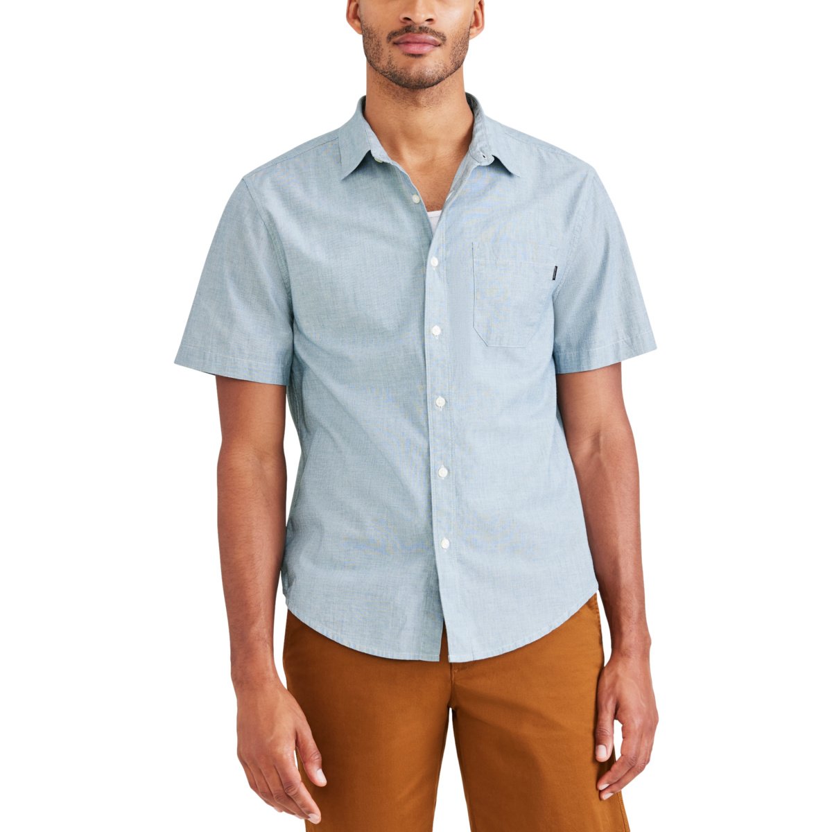 Camisa Dockers Short Sleeve Casual para Hombre
