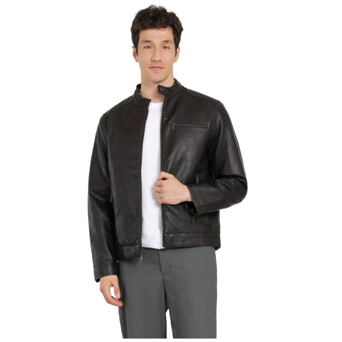 Chamarra Dockers Piel Sintética para Hombre