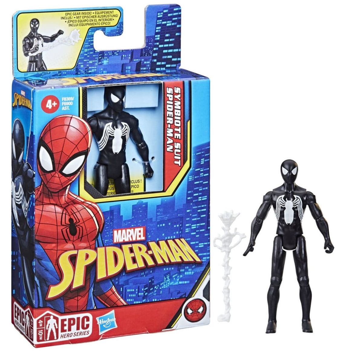 Figura de Acción Spider-Man Epic Hero Traje Simbionte