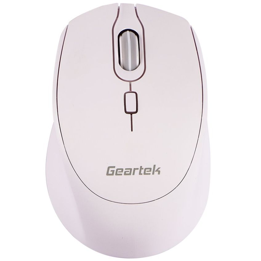 Kit Geartek Teclado+Mouse Inalámbrico Blanco
