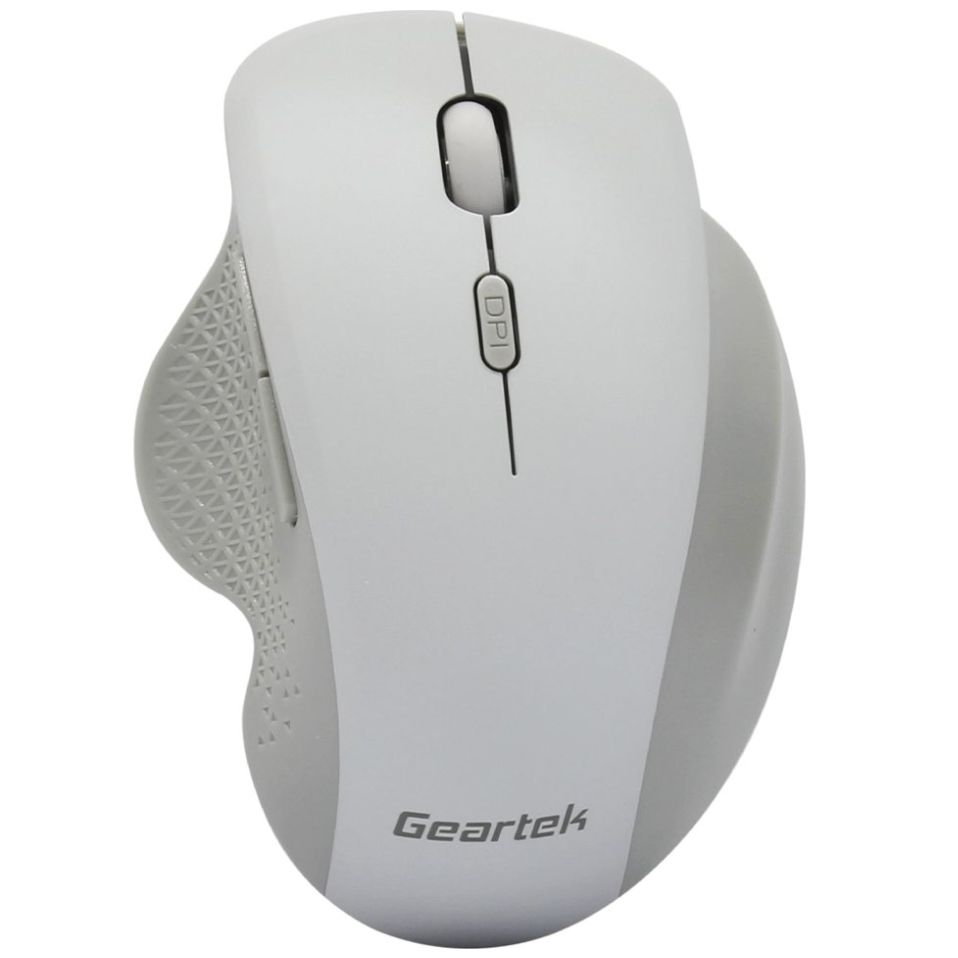 Mouse 210 Inalámbrico Geartek Gris