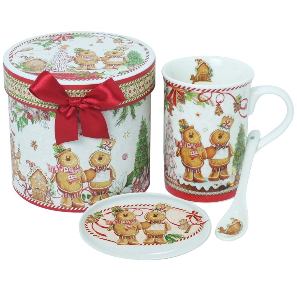 Bandeja De Servir Navideña Con Diseño Calcetín - Plástico, 40x26 Cm, Ideal Para Aperitivos, Galletas O Té En Navidad