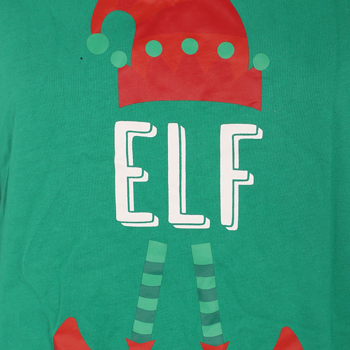 Pijama Navidad Blusa y Pantalón a Rayas Jeanious