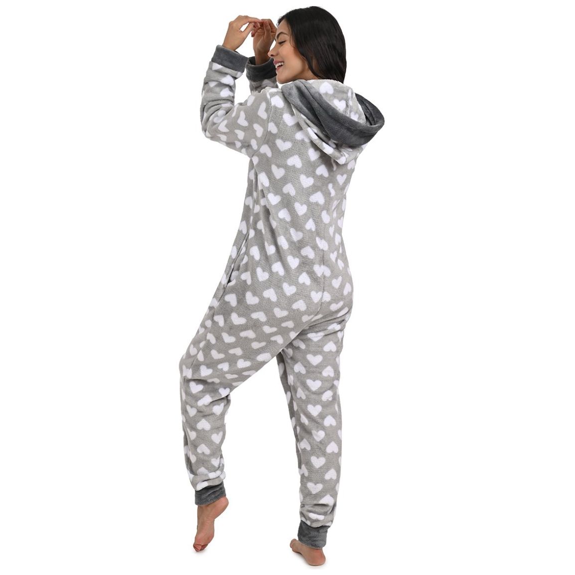 Mameluco Flanel con Gorro Isotoner