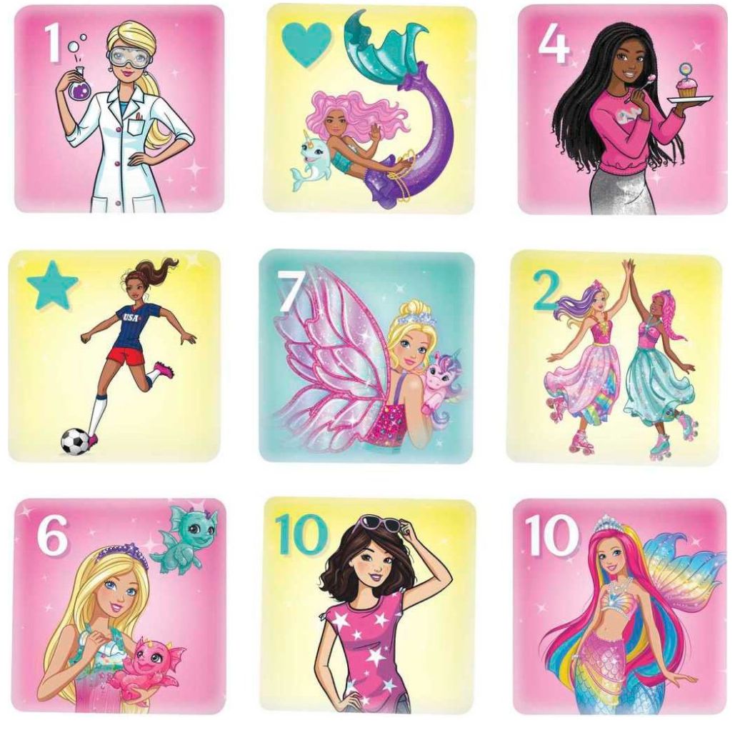 Set de Juegos 5 en 1 Barbie