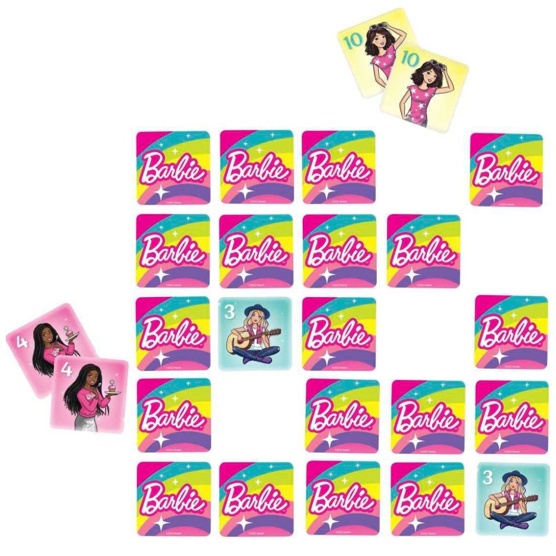 Set de Juegos 5 en 1 Barbie