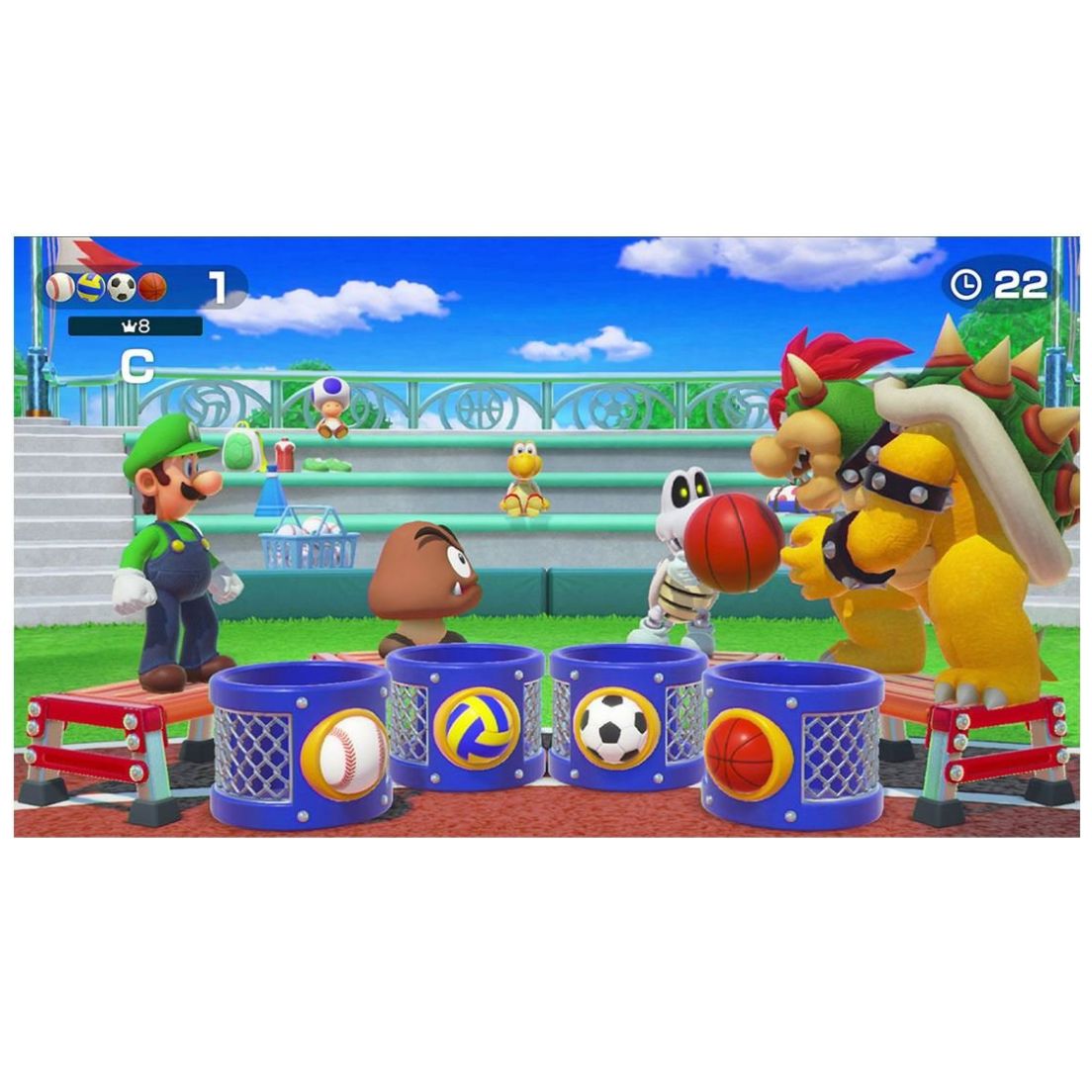 Nsw Super Mario Party + Control Neo