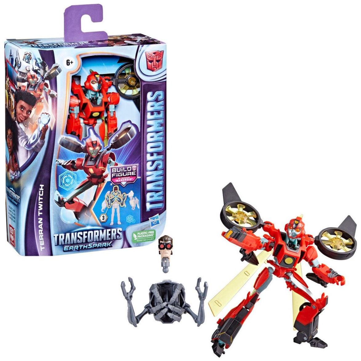 Figura Deluxe Transformers Terran Nightshade