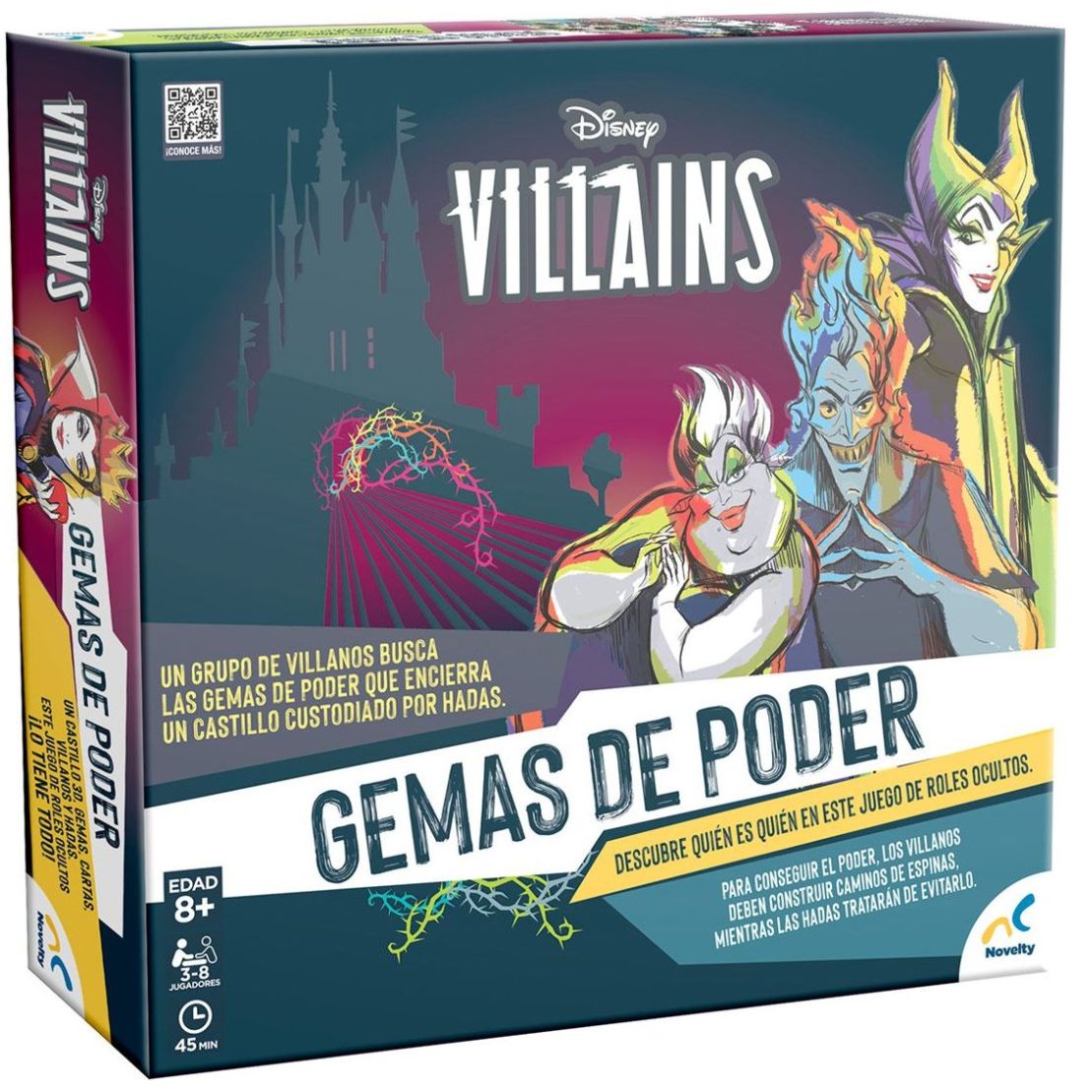 Juego de Estrategia Gemas de Poder Disney Villains