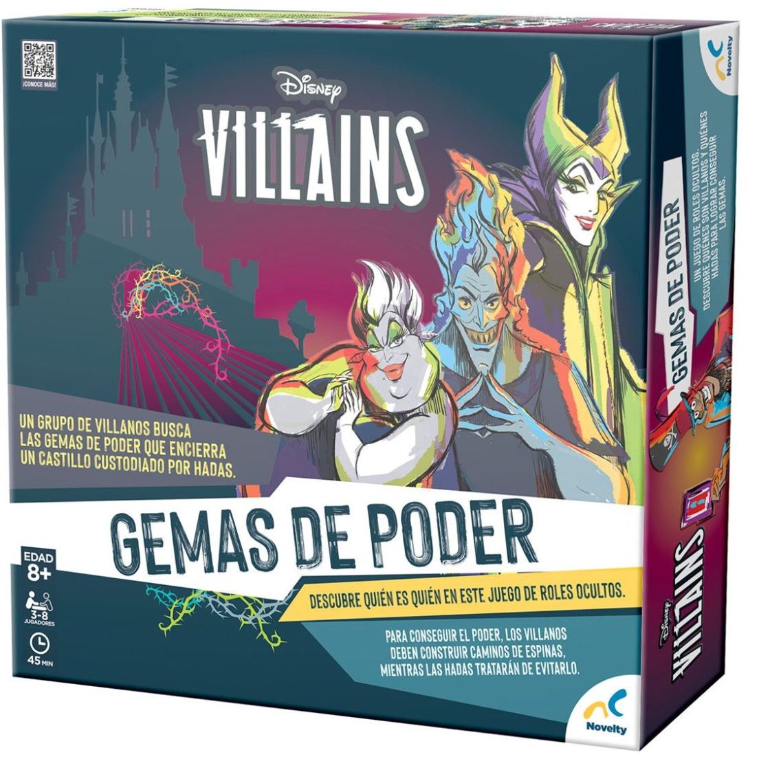 Juego de Estrategia Gemas de Poder Disney Villains