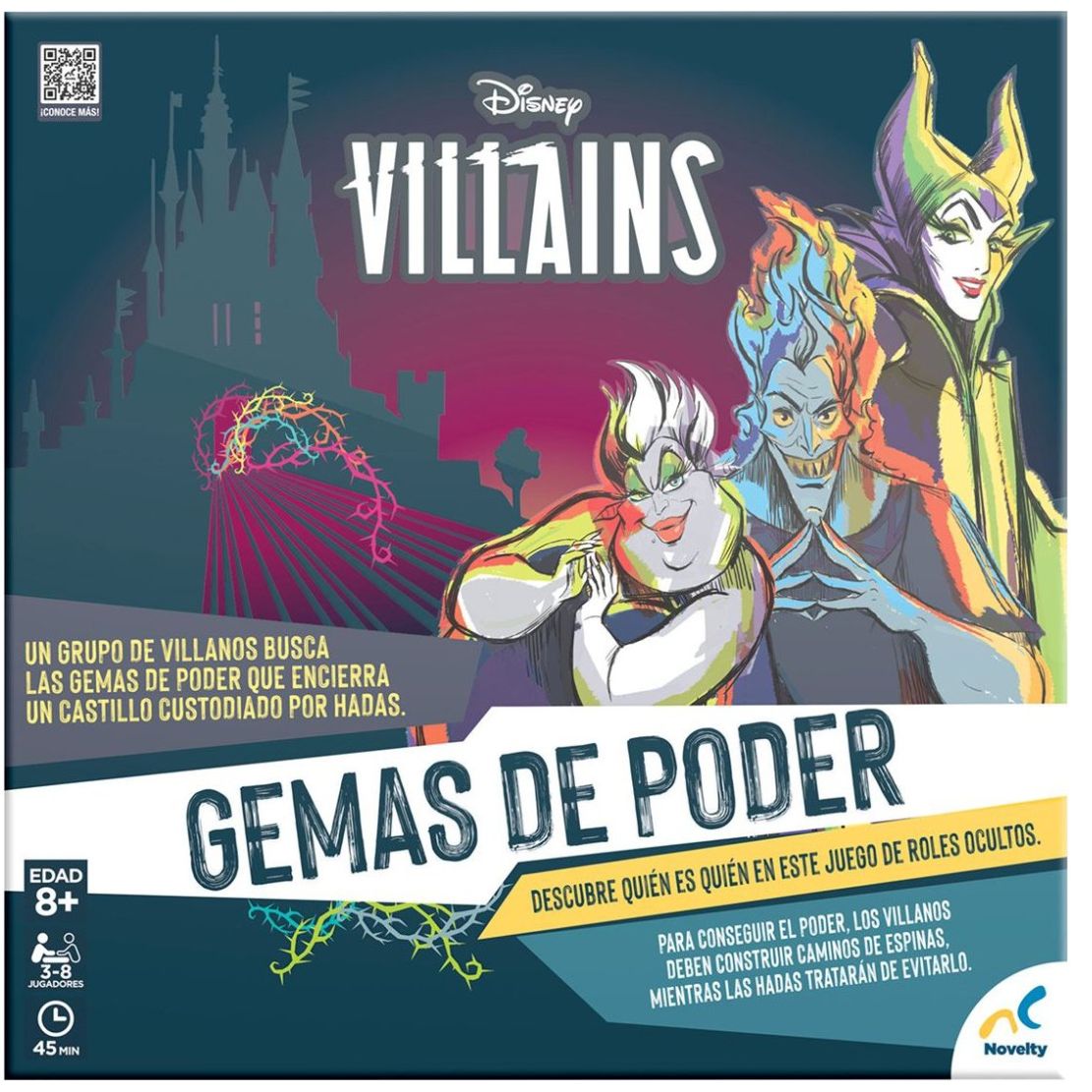 Juego de Estrategia Gemas de Poder Disney Villains