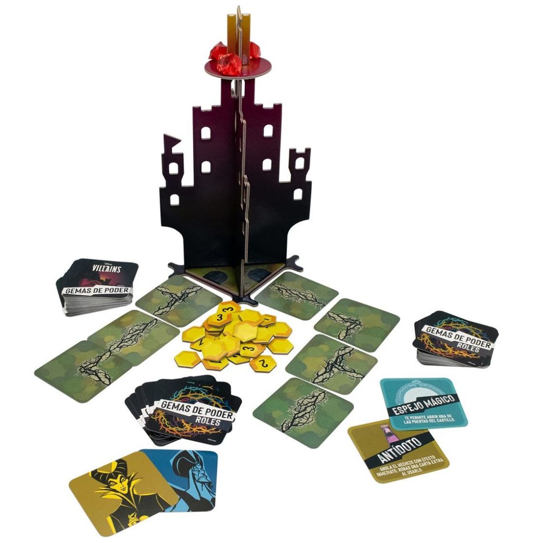 Juego de Estrategia Gemas de Poder Disney Villains
