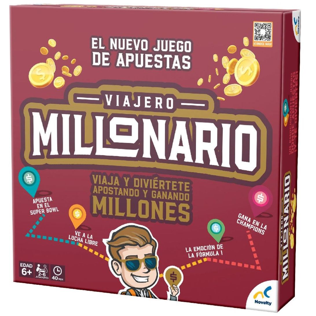 Juego de Mesa en Familia Viajero Millonario