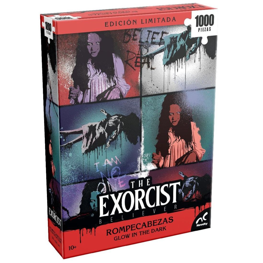 Rompecabezas Edición Limitada The Exorcist Glow In The Dark 1000 Piezas