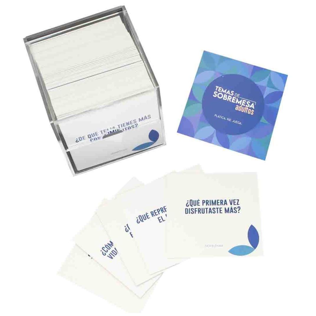 Juego de Cartas Temas de Sobremesa Adultos