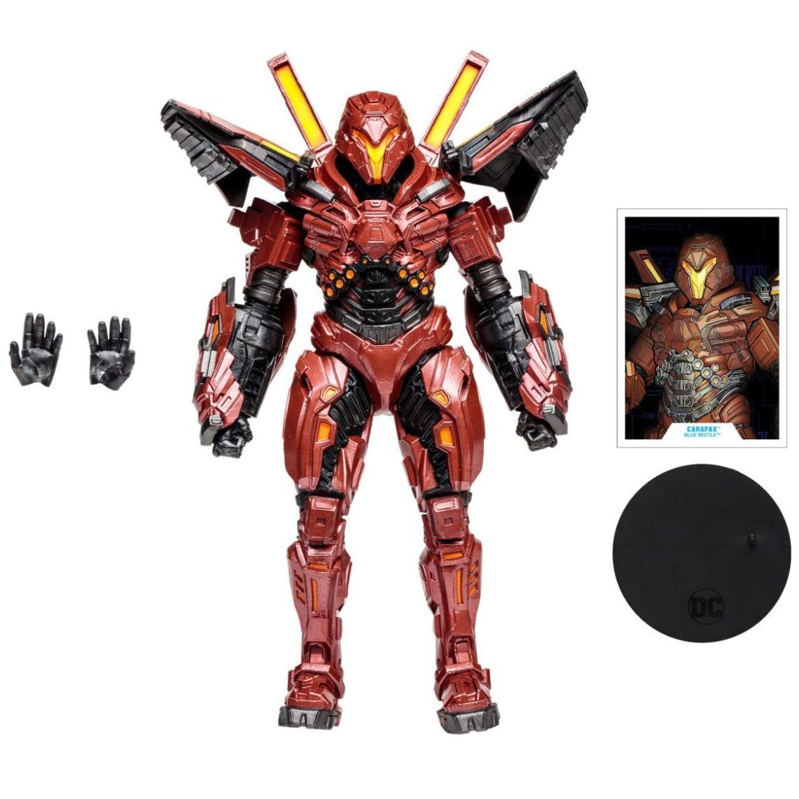 Mega Figura Blue Beetle Carapax