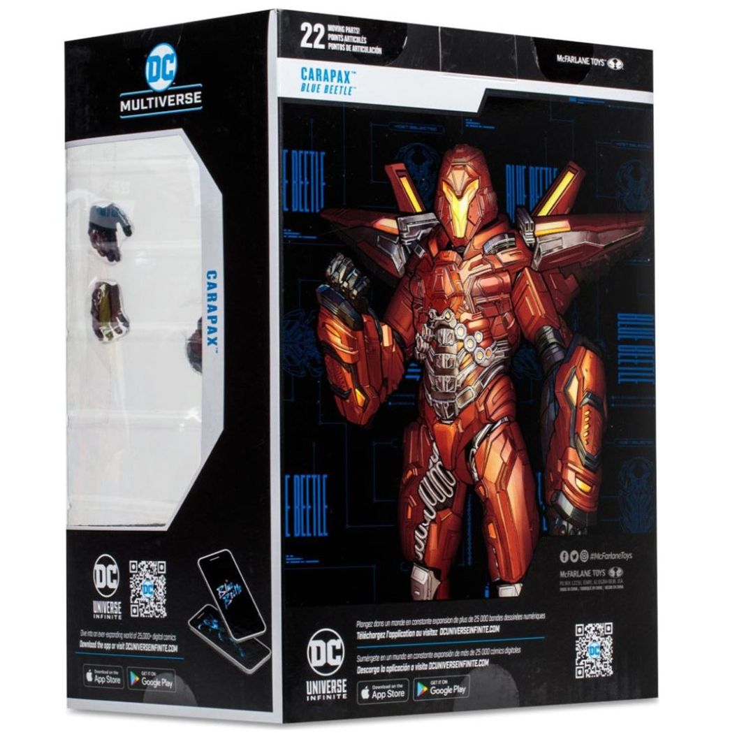 Mega Figura Blue Beetle Carapax