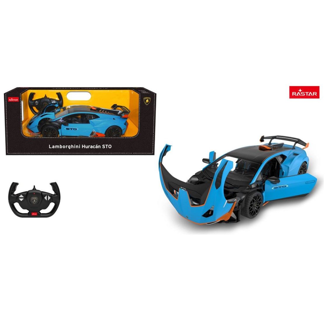 Vehículo Control Remoto 1:14 Lamborghini Huracan Sto