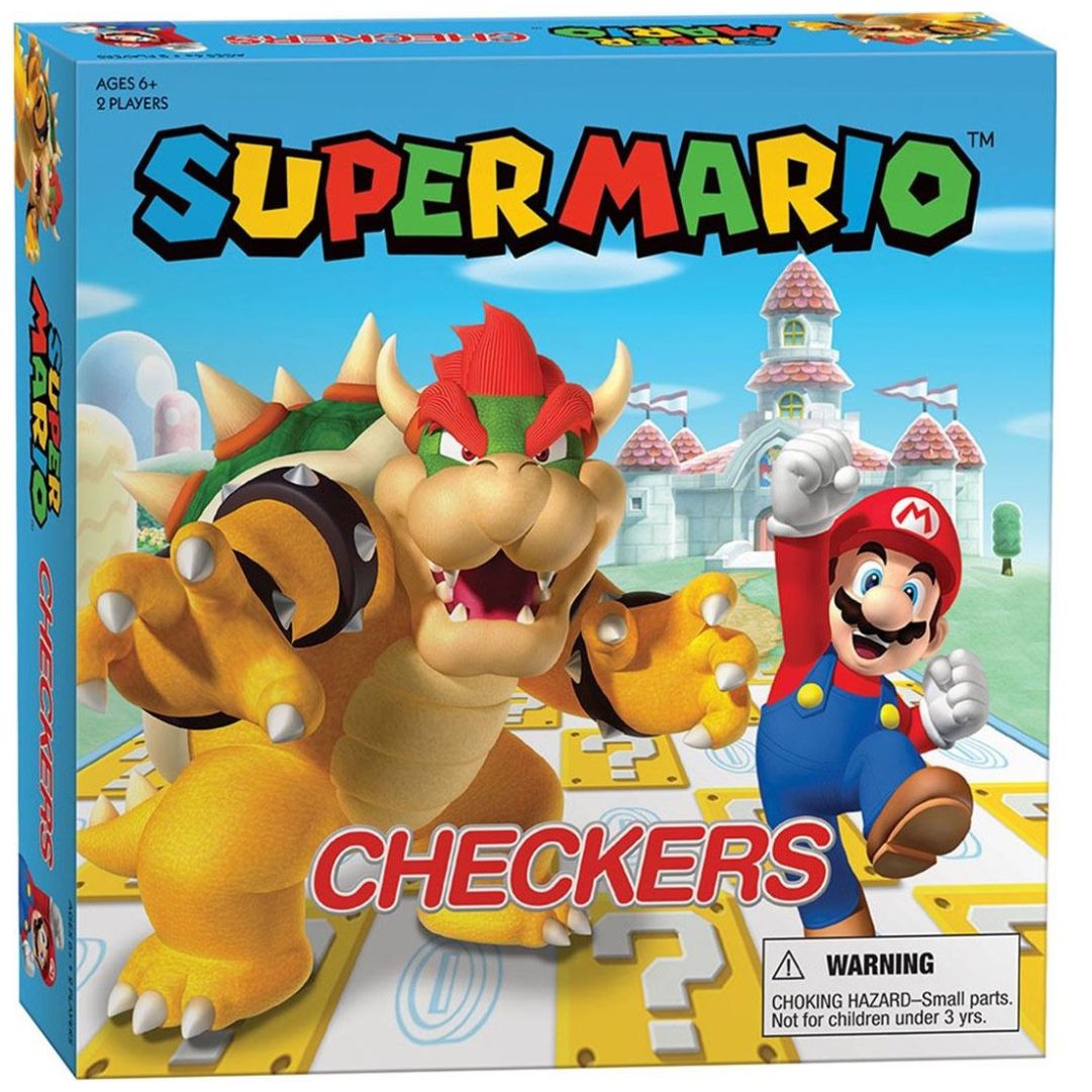 Super Mario™ Vs Bowser Checkers