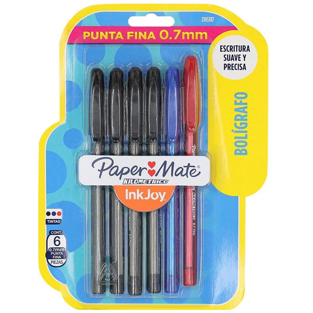 Bolígrafo Paper Mate Km Punta Fina