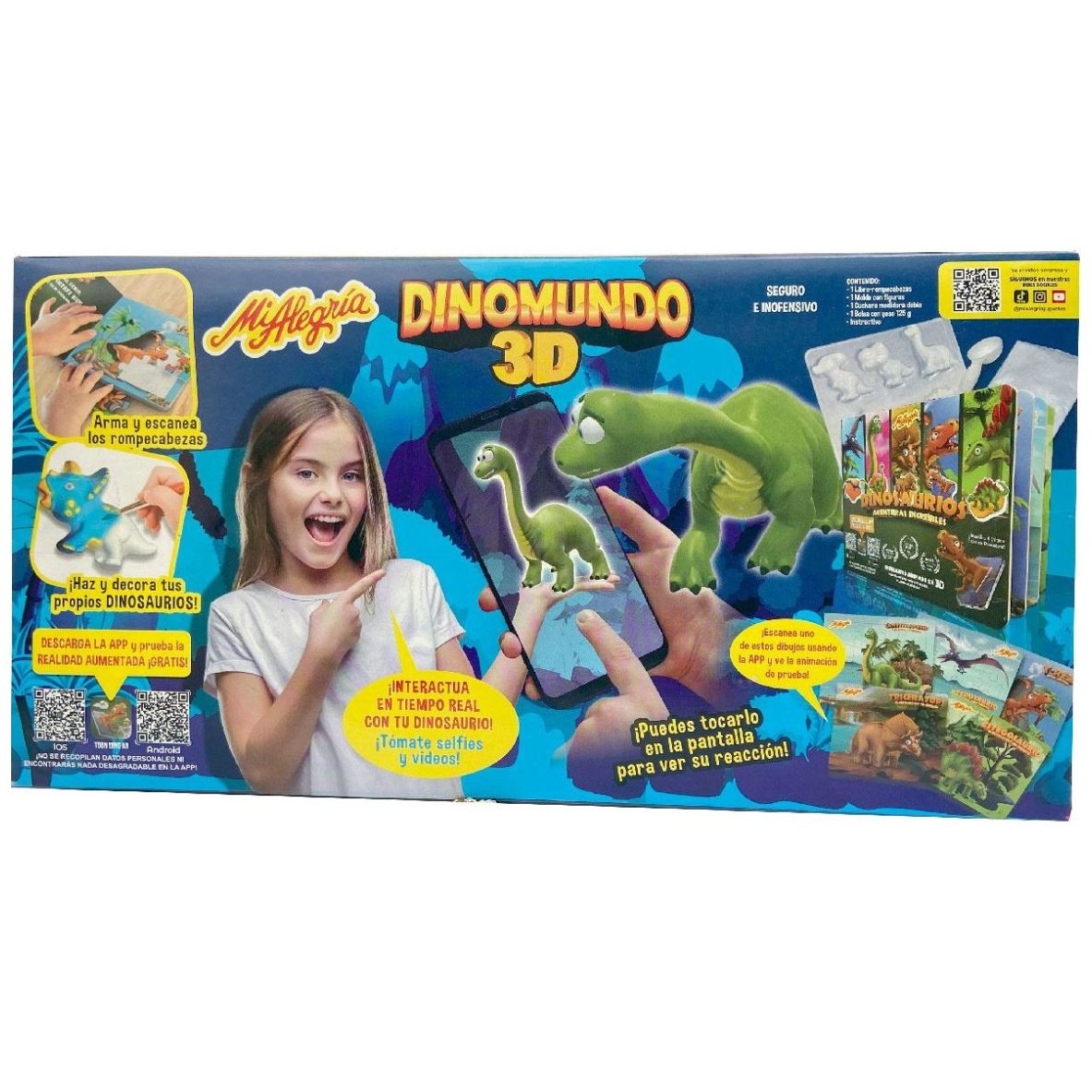 Rompecabezas Aventuras en el Dinomundo Mi Alegría