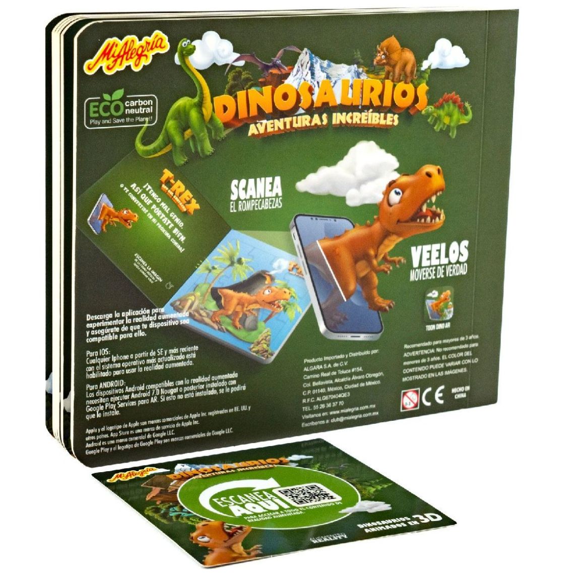 Rompecabezas Aventuras en el Dinomundo Mi Alegría