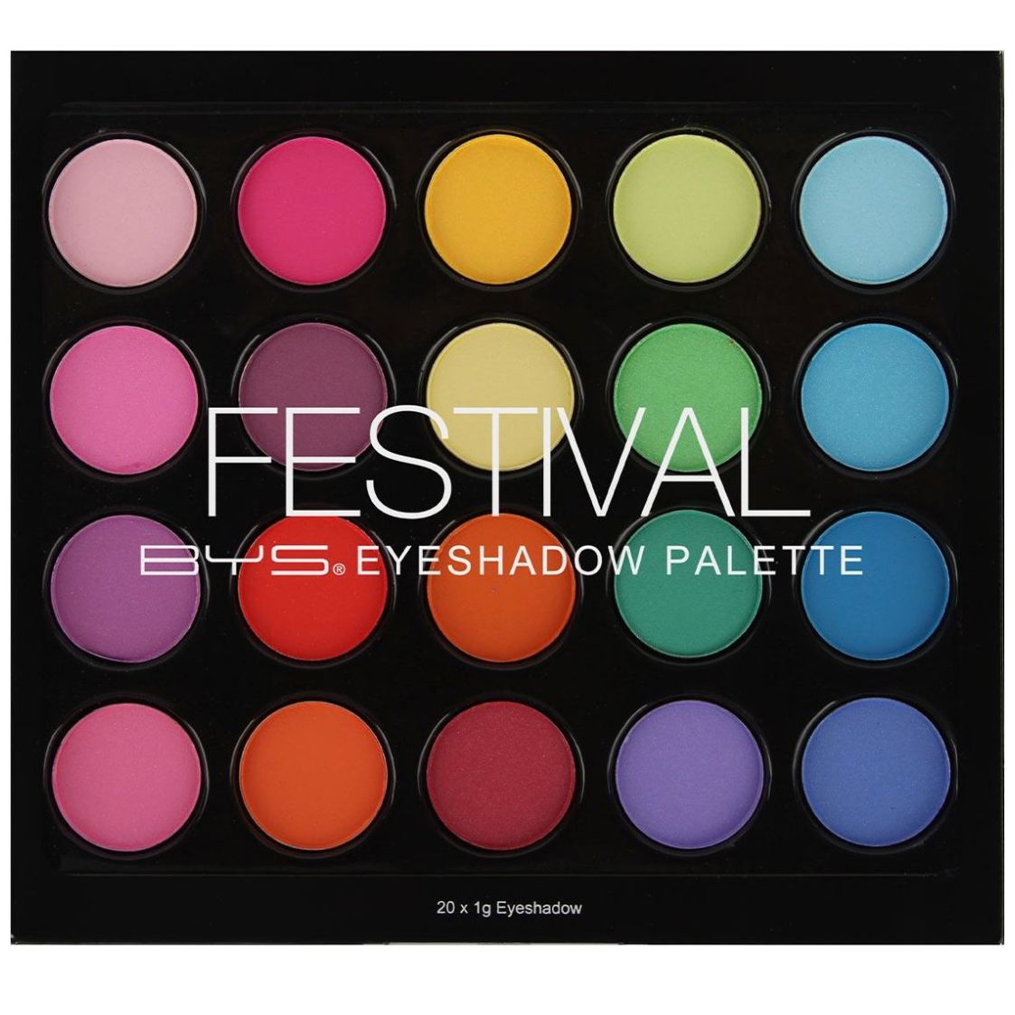 Paleta de Sombras 20 Tonos Festival By149 Bys